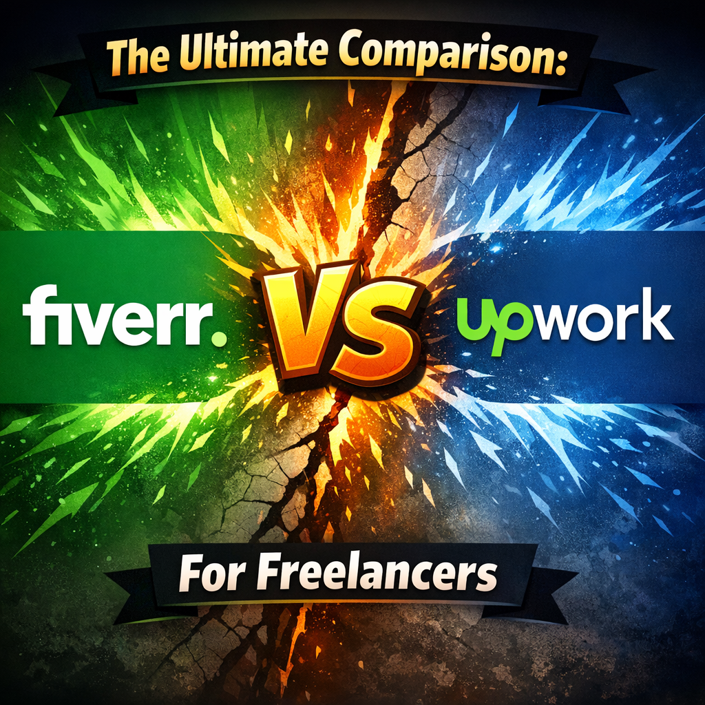 Fiverr vs Upwork Comparison Guide